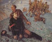 Kuzma Petrov-Vodkin Death of the Commissar oil painting reproduction